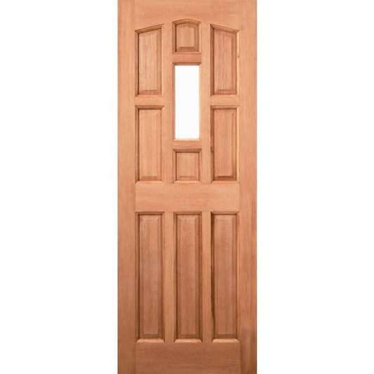 LPD York 1L Unglazed M&T External Door 1981 x 838mm Unfinished Hardwood