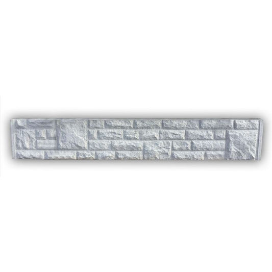 F P McCann Fenn-Lite Concrete Rock Faced Gravel board (1830 x 305mm) 6ft x 1ft