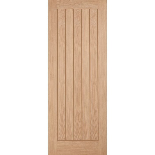 LPD Belize Solid Core Internal Door 2040 x 726mm Pre-Finished Oak