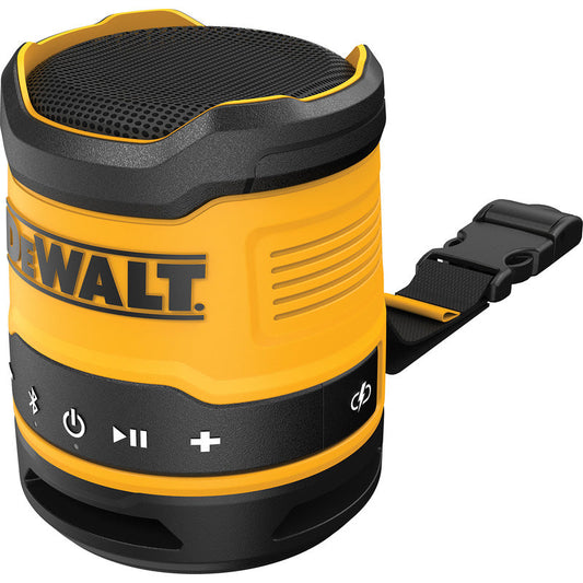 DeWalt DCR009-XJ Rechargeable USB-C Compact Bluetooth Speaker 3.6V