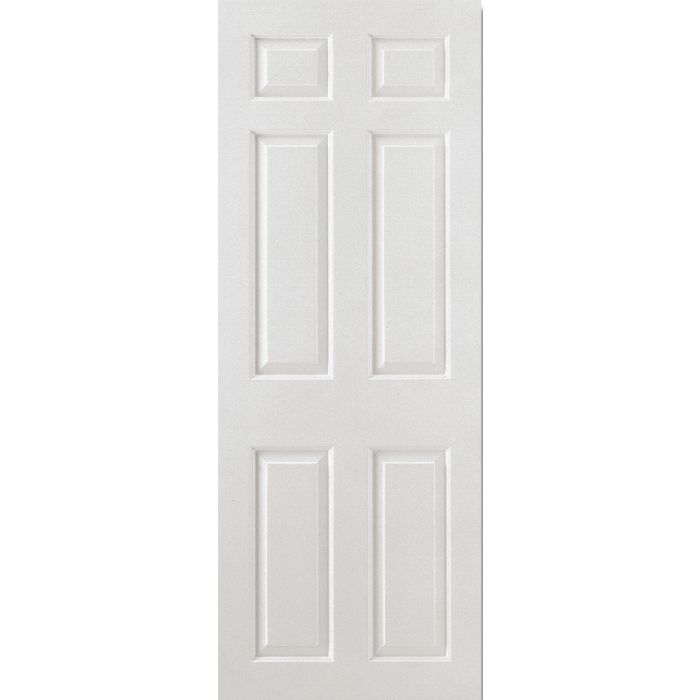 LPD Smooth 6P Square Top Internal Door 1981 x 762mm Primed White Composite