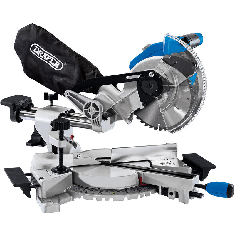 Draper D20 20V Brushless 185mm Sliding Compound Mitre Saw Body Only