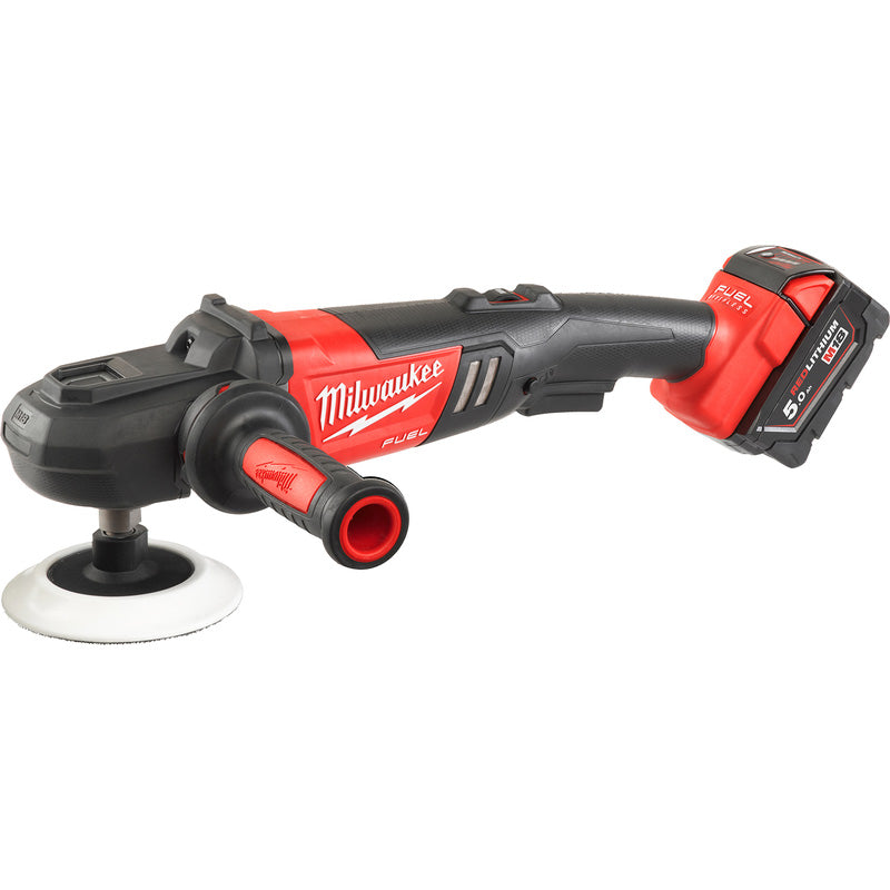 MIlwaukee M18 FAP180-502X FUEL Polisher 2 x 5.0Ah