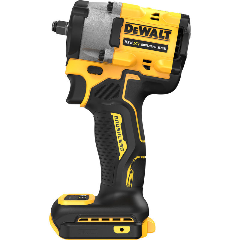 DeWalt 18V XR Brushless 3/8 Compact Impact Wrench (366Nm) (Hog Ring Version) Body Only