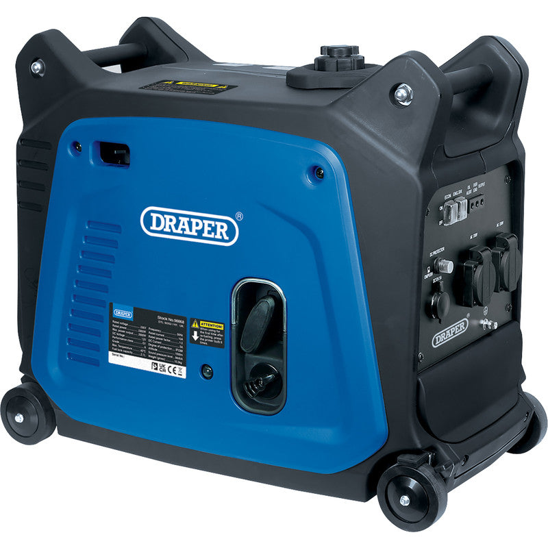 Draper 2.8kW Close Case Inverter Generator 230V