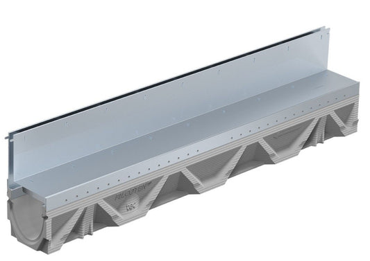 Filcoten NW100 Self Channel 1000mm c/w B125 Galv Slot Top SW12.5