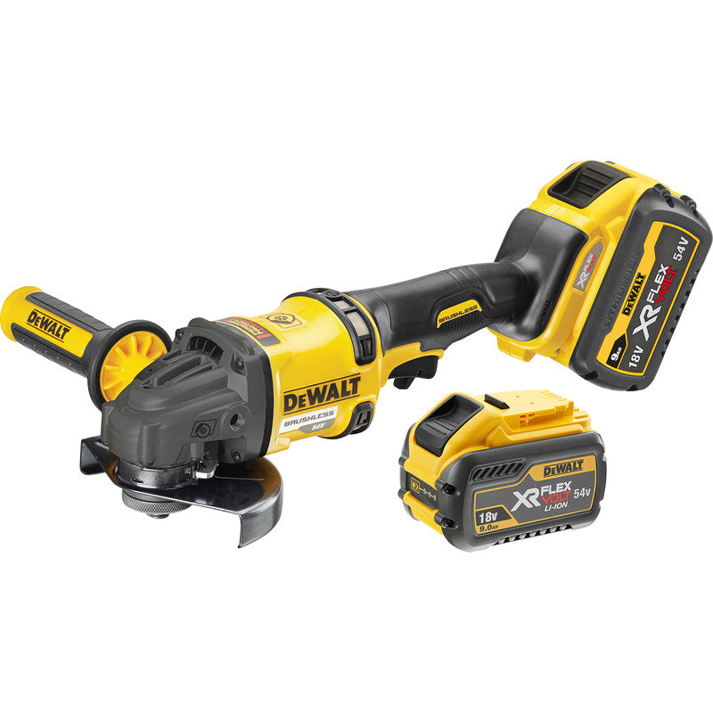 DeWalt DCG418 54V XR FlexVolt High Power 125mm Angle Grinder