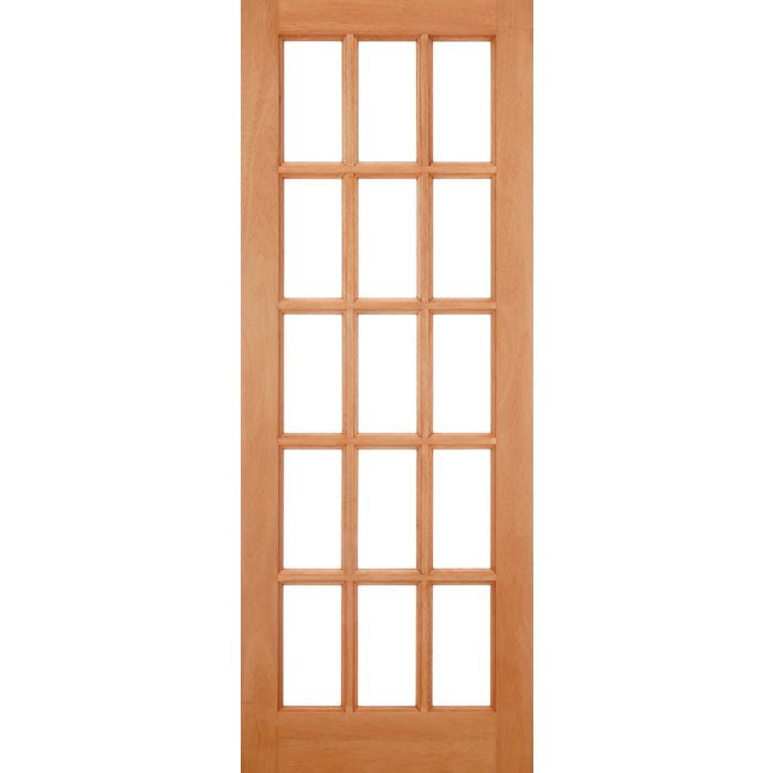 LPD SA 15L Unglazed Dowelled External Door 1981 x 838mm Unfinished Hardwood