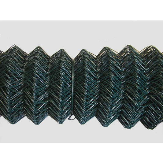 Plastic Coated Chain Link Fencing 10mtr 900x50x2.5mm