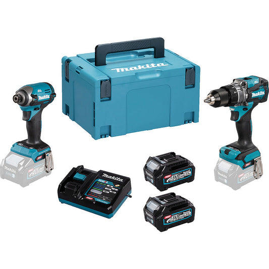 Makita 40V XGT Max Brushless Twin Kit 2 x 2.5Ah