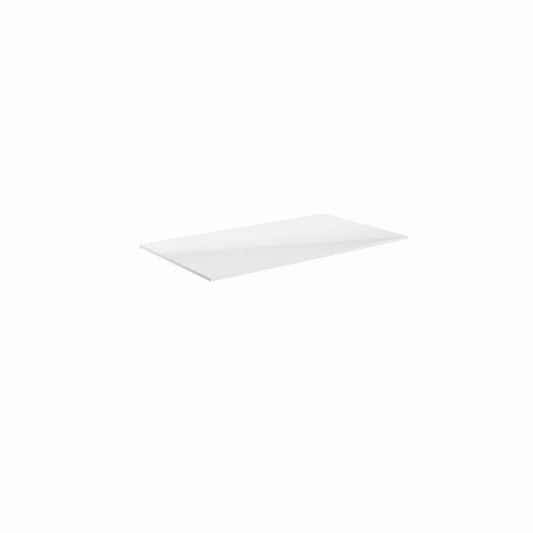 Cerne Vanity Top 800mm - White Gloss