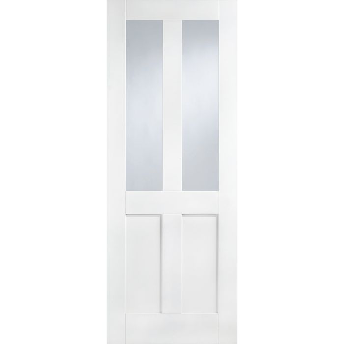 LPD London 2L Glazed Internal Door 1981 x 838mm Primed White