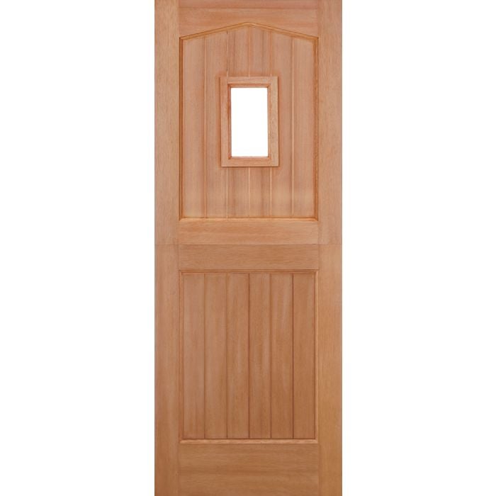 LPD Stable 1L M&T External Door 1981 x 762mm Unfinished Hardwood