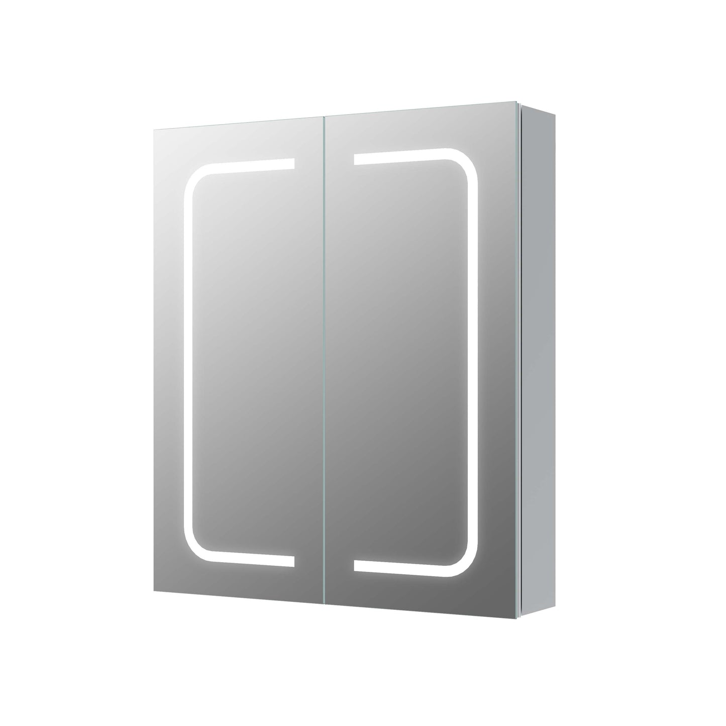 Sidford 2 Door Front-Lit LED Mirror Cabinet 600mm