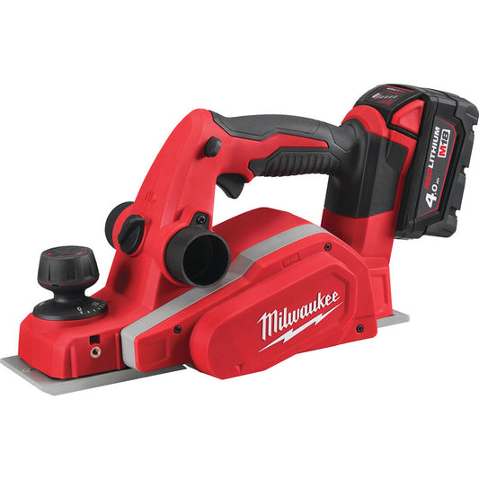 Milwaukee M18BP Planer 2 x 4.0Ah