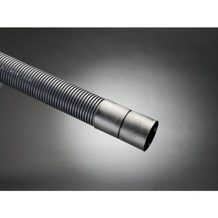 Naylor MetroDuct Twinwall Pipe - 150/178mm x 6m - Black