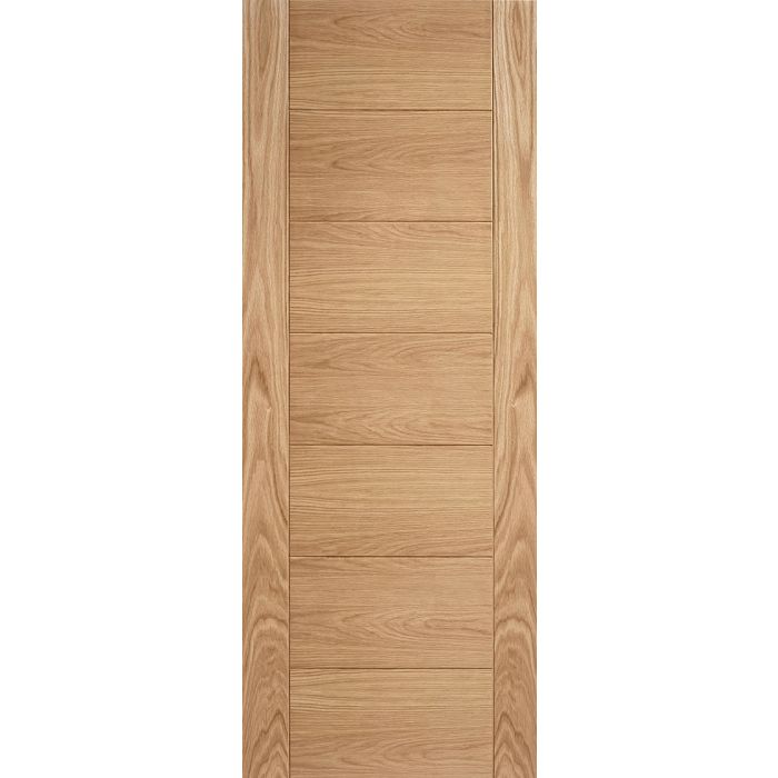 Carini Solid Core Internal Door - Unfinished - 1981 x 610mm Oak OCAR24