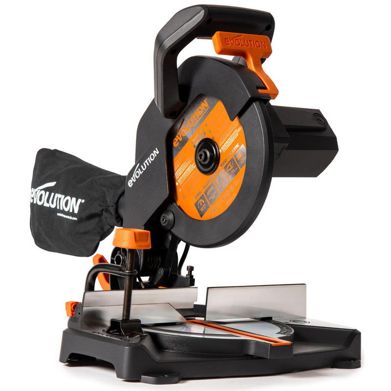 Evolution TSR210CMS 210mm Multi-Material Compound Mitre Saw 240V