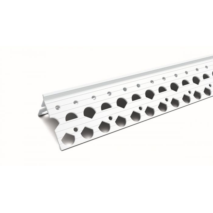 Angle Bead 15x40mm x 2.5m White PVCu