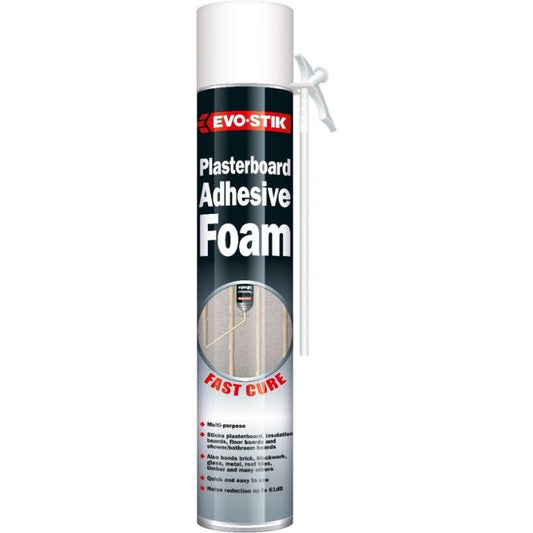 Evo-Stik Plasterboard Adhesive Foam 750ml - Yellow