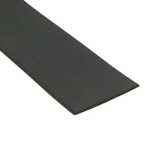 NSL23 68 x 33mm Aluminium Non Slip Stair Nosing Edge Trim With Pvc Insert Black