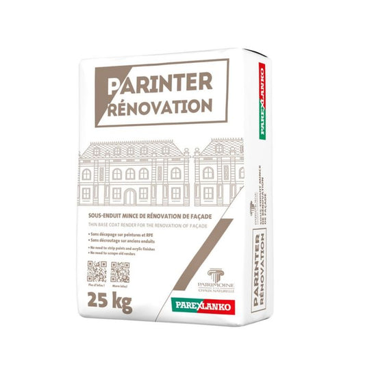 Parex Parinter Revovation Base Coat Render 25kg - Grey