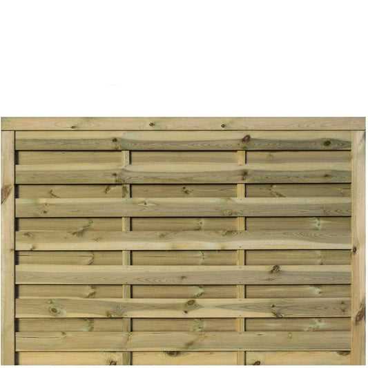 Rowlinson Gresty Screen 6ft x 4ft - Natural Timber Finish (Pack of 3)