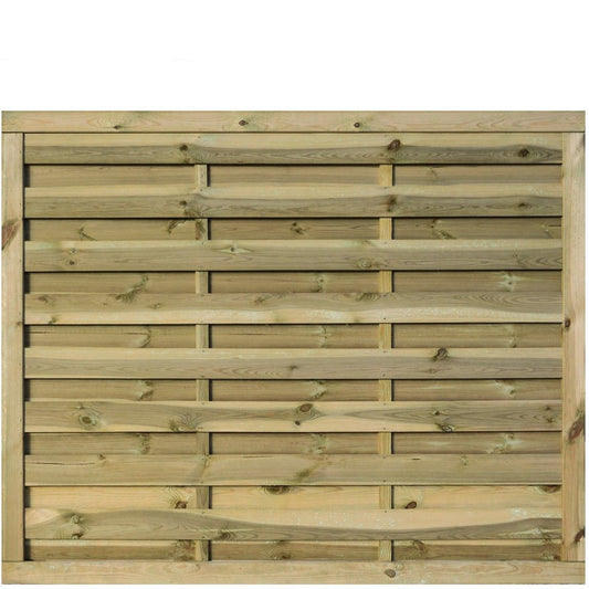 Rowlinson Gresty Screen 6ft x 5ft - Natural Timber Finish (Pack of 3)