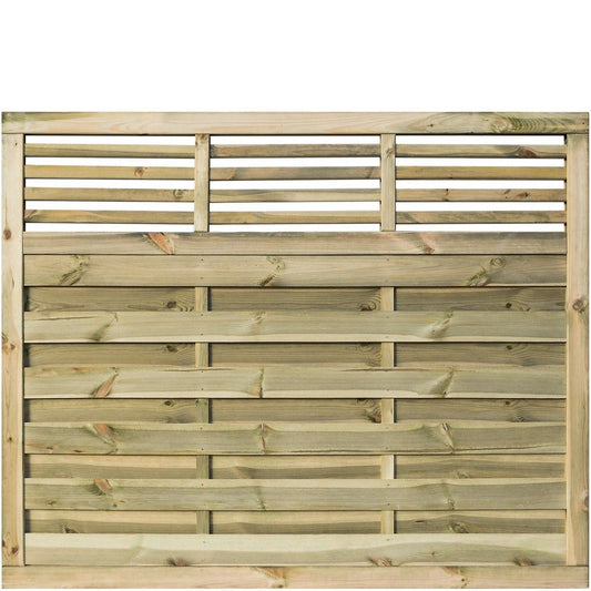 Rowlinson Langham Screen 6x5 - Natural Timber Finish (Pack of 3)