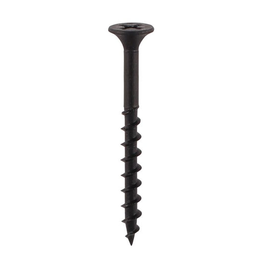 TIMco Coarse Drywall Screw PH2 4.2 x 65mm Black Phos - Box of 500