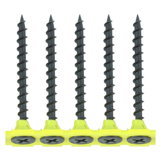 TIMco Collated Drywall Screw Coarse 3.5 x 45mm Black Phos - Box of 1000