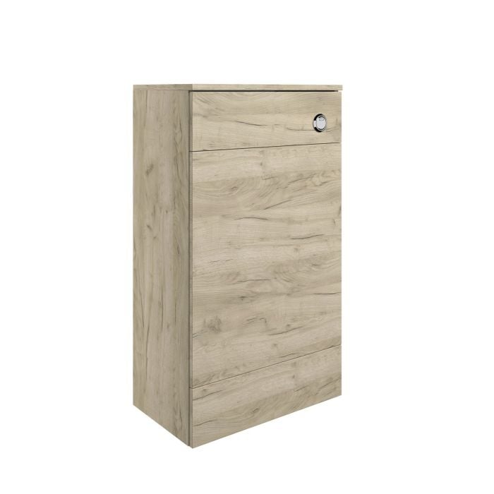 Helston Floor Standing WC Unit 500mm - Oak