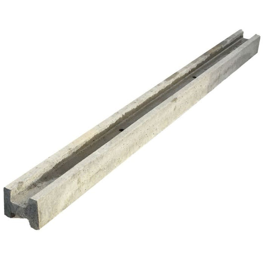 F P McCann Fenn-Lite Concrete Slotted Intermediate Fence Post 2440mm (8')