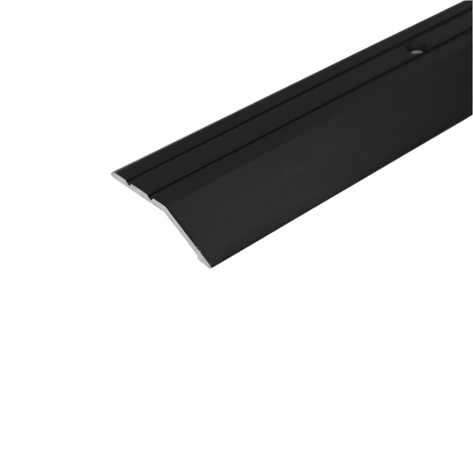 A11 40mm Anodised Aluminium Door Threshold Ramp Profile Black
