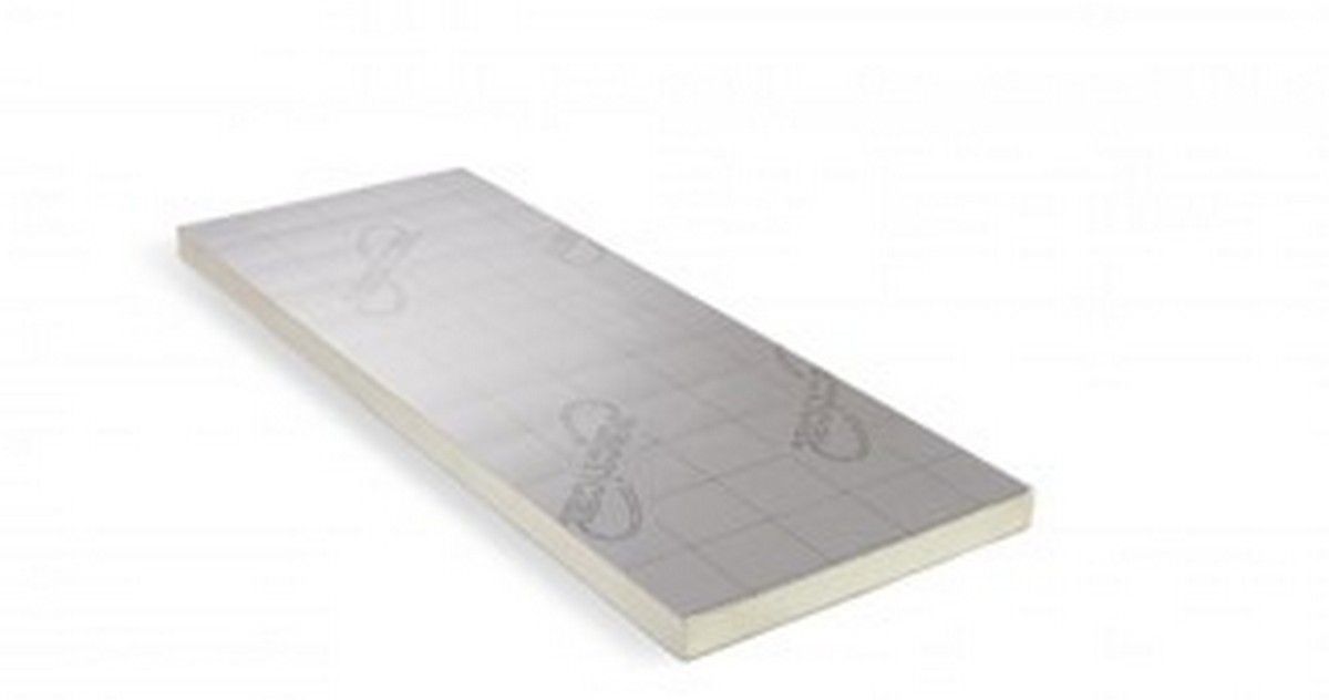 Recticel Eurowall Urethane PIR Cavity Wall Insuation 1200 x 450 x 75mm