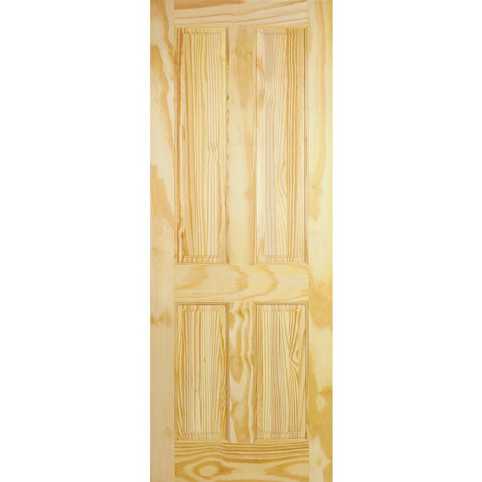 LPD 4P Internal Door 1981 x 838mm Unfinished Pine