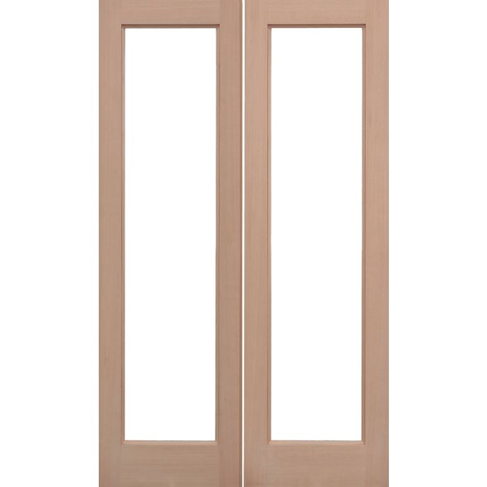 LPD Pattern 20 1L Unglazed External Door Pairs 1981 x 1168mm Unfinished Hemlock