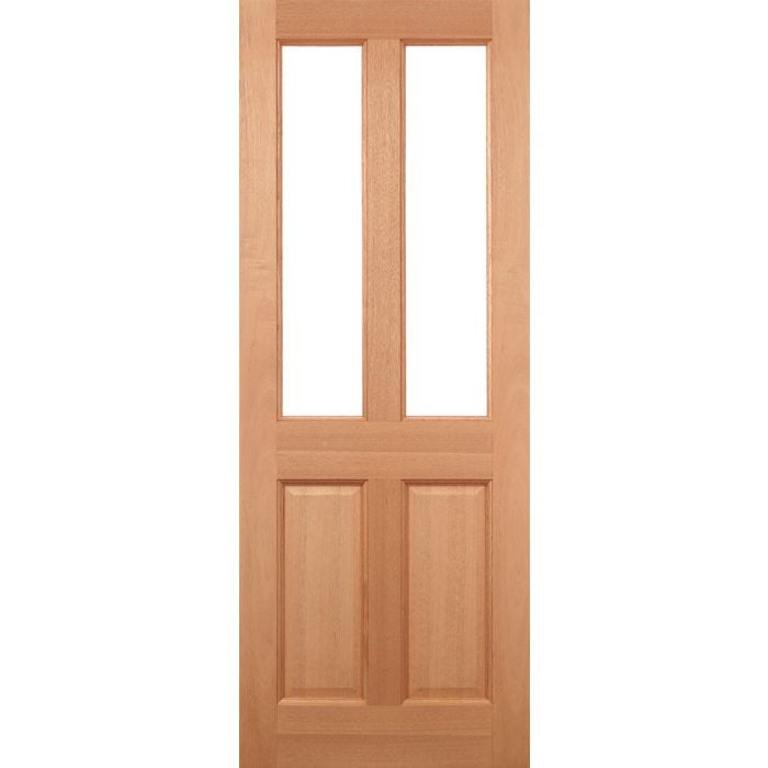 LPD Malton 2L Unglazed Dowelled External Door 1981 x 838mm Unfinished Hardwood