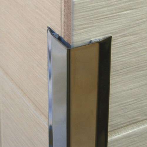 Stainless Steel Angle Tile Trim – Wall & Corner Protector 15x15mm