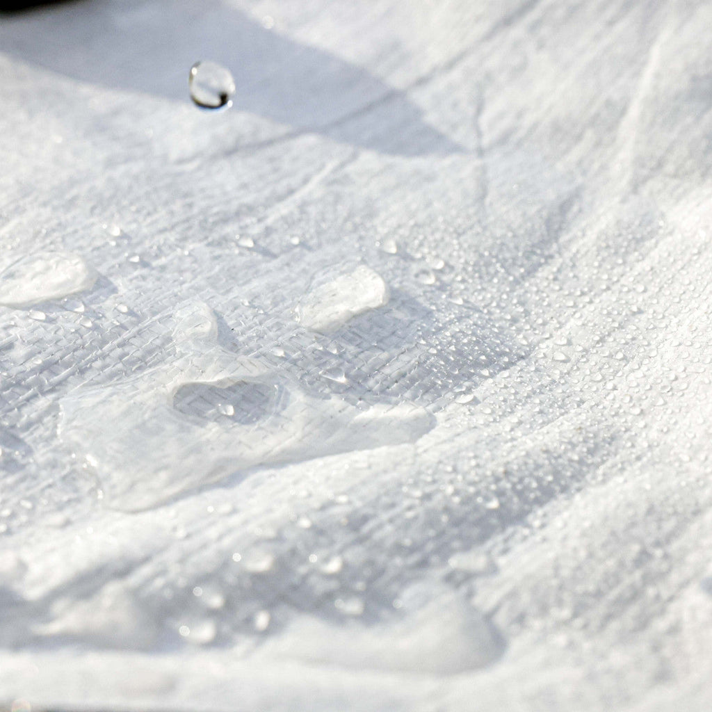 200gsm Super White Tarpaulin – Heavy-Duty Waterproof Sheet | UV Protected, Rotproof, Reinforced Cover for Roofing, Market Stalls & Outdoor Use