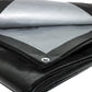 270gsm Black Silver Heavy Duty Tarpaulin – Waterproof UV-Proof Cover