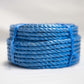 30m Blue Poly Rope Coil & Lorry Rope – Heavy Duty Utility Rope