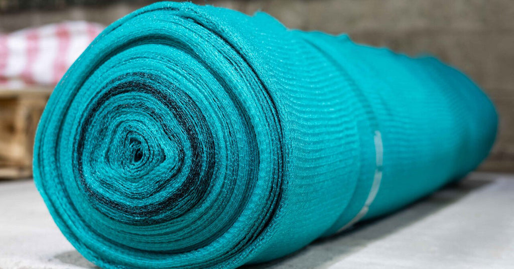 70gsm Debris Netting – Heavy Duty Wind Resistant Mesh Roll Blue 3m x 50m