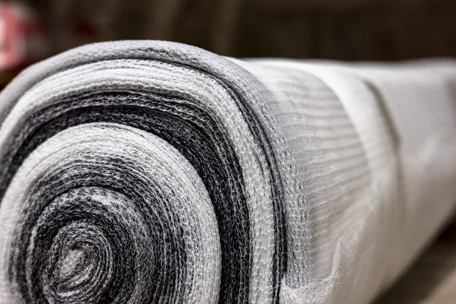 60gsm Flame Retardant Debris Netting – 2m x 50m Roll (White, CPAI 84 Certified)