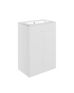 Fontmell Floor Standing 2 Door Basin Unit & Basin 615mm