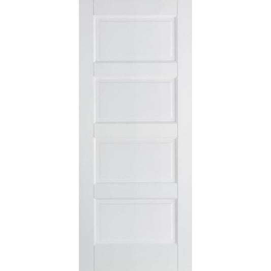 Contemporary Solid Core Internal Door - Primed - 4P 1981 x 838mm White WFCON4P33