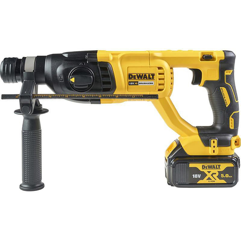 DeWalt DCH133P1-GB 18V XR Brushless SDS+ Hammer Drill 1 x 5.0Ah