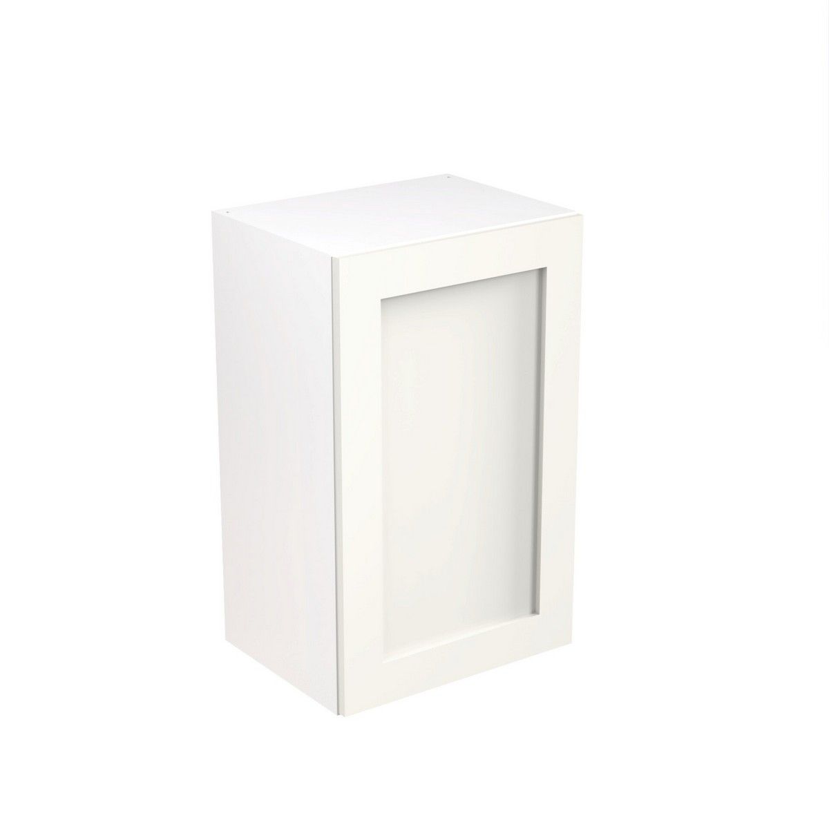 KitchenKit Flatpack Shaker Wall Cabinet 450mm - Ultra Matt White