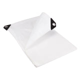 110gsm Waterproof Tarpaulin – Standard All-Weather Cover White
