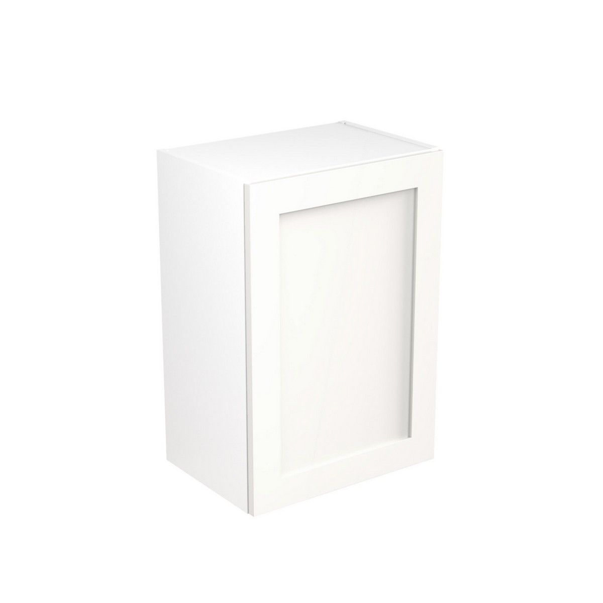 KitchenKit Flatpack Shaker Wall Cabinet 500mm - Ultra Matt White
